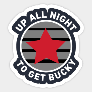 Up All Night Sticker